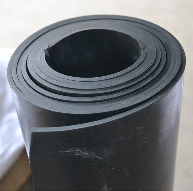 Plain NBR Nitrile Rubber Flooring Sheet in Rolls